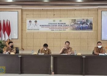 Pakpak Bhrat Lakukan Evaluasi Mandiri Kota Layak Anak Tahun 2022
