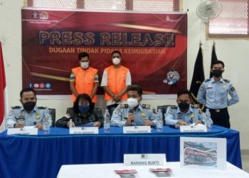 Imigrasi Tanjungbalai – Asaha  Komitmen Lnjutkan Penyidikan 2 WNA Asal Bangladesh