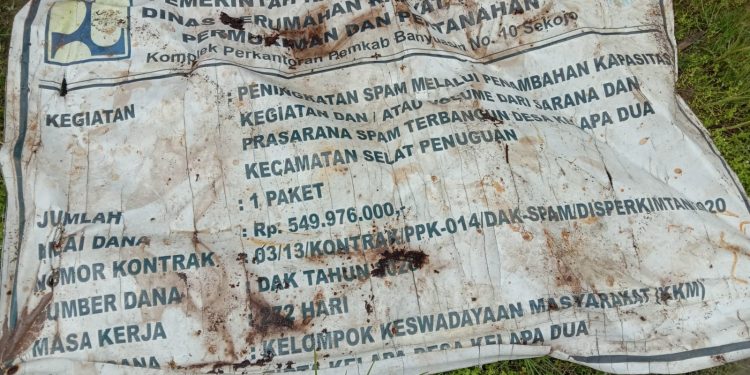 Cabang LBHK – Wartawan Banyuasin, Akan Laporkan Proyek PAMSIMAS Tahun 2020 ke APH Sebab Mangkrak & Diduga Ada Korupsi