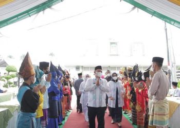 Bupati Labuhanbatu dr.H.Erik Adtrada Ritonga, MKM & Tim, Hadiri Pembukaan MTQ ke- XXXVIII Tingkat Provinsi Sumatera Utara Thn 2022