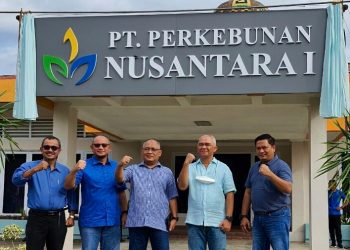 PT.Perkebunan Nusantara I Aceh Ganti Logo Yang Baru Sekaligus Santuni Anak Yatim