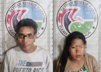 Sat Narkoba Polres Tanjungbalai Amankan Pasangan Suami Istri sabu 5,17 Gram