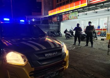 Cegah Aksi Kriminalitas  Dan Gangguan Kamtibmas Sat Sampta Polres Tg.balai Gelar Patroli Malam