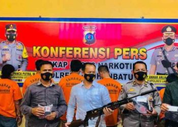 DUMAS Terkait Narkoba Prioritas, Enam Kasus Narkoba Berhasil Ditangkap