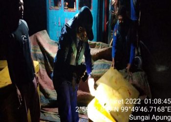 KM.Halindo di Periksa Satpol Airbus TBA Saat Akan Berangkat Kelaut