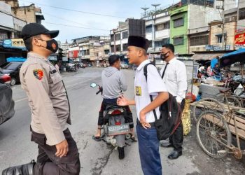 Polres Labuhanbatu Sosialisasi ke Masyarakat, Pentingnya Mematuhi Protokol Kesehatan