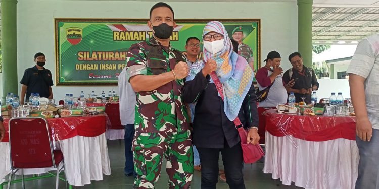 Dandim 0209/LB Letkol Inf Asrul Kurniawan Harahap: TNI dan Pers Harus Menjaga Kekompakan dan Solidaritas