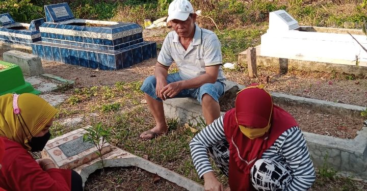 TPU Talang Jawa Ramai di Kunjungi Peziarah  Jelang Bulan Suci Ramadhan