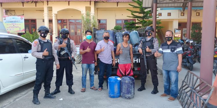 Polres Langsa Amankan MS, Penyalahgunaan BBM Bersubsidi