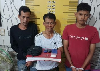 Edarkan Sabu, 3 Pelaku Diringkus Satnarkoba Polres Langsa