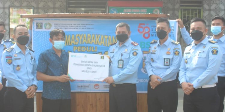 Lapas Sekayu Kanwil Kemenkumham Sumsel Gelar Bakti Sosial ke Masyarakat