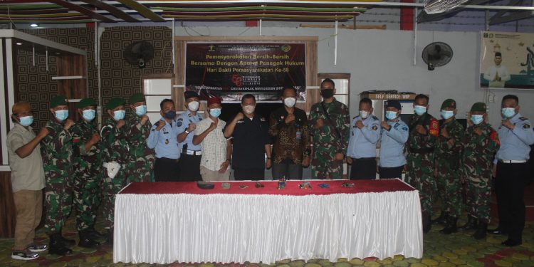 Lapas Sekayu Kanwil Kemenkumham Sumsel Gelar Apel Siaga Pengamanan dan Razia Bersama