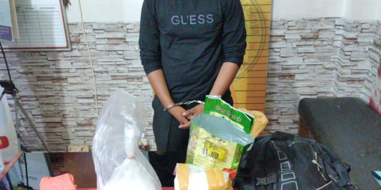 Bawa Sabu 1.728,60 Gram Warga Aceh Utara di Boyong Sat Res Narkoba Polres Langsa