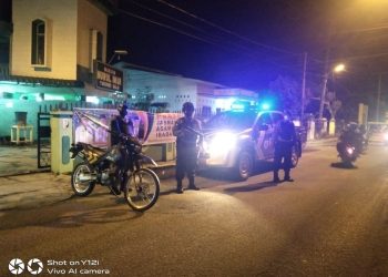 Ciptakan Rasa Aman dan Nyaman Polres Tg.balai Gelar Patroli Blue Light