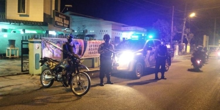 Ciptakan Rasa Aman dan Nyaman Polres Tg.balai Gelar Patroli Blue Light