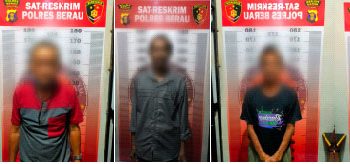 5 Penjual Kupon Togel Diringkus Satreskrim Polres Berau