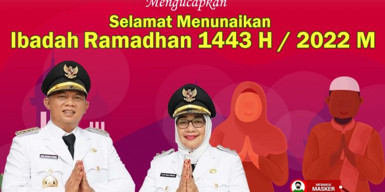 Pemerintah  Kabupaten  Labuhanbatu  Mengucapkan, Selamat  Menunaikan  Ibadah  Puasa  RAMADHAN  1443 H, 1 Syawal