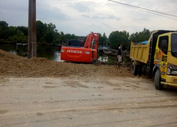 Proyek Jembatan Kilometer 8 Kuala Langsa Terkesan Tidak Ikuti Aturan