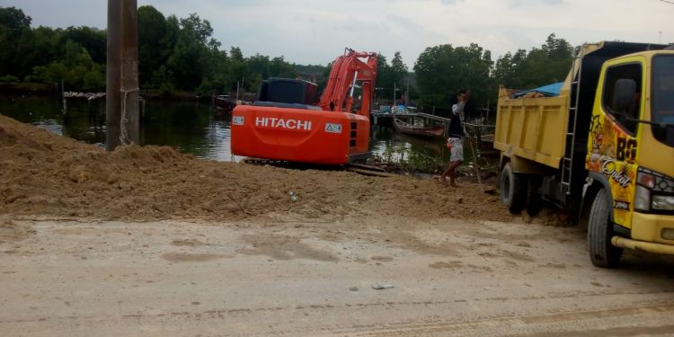 Proyek Jembatan Kilometer 8 Kuala Langsa Terkesan Tidak Ikuti Aturan