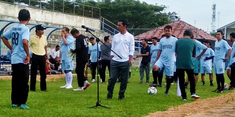 Unsam dan IAIN Zawiyah Cotkala Gelar Pertandingan Sepak Bola Persahabatan