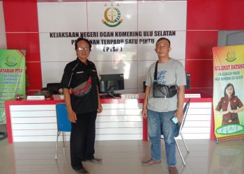 LBHK – Wartawan Cabang Oku Selatan Sambangi Kejaksaan, Terkait Kasus Pemerkosaan di Ponpen Darul Ulum, Sudah Tahap Penuntutan