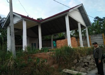 Bangunan Gedung Olahraga Desa Sipatuhu Dua Mangkrak Sejak Tahun 2021,  Sumber Dana Dari DD Diduga Berbau Korupsi