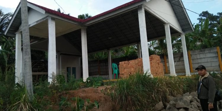 Bangunan Gedung Olahraga Desa Sipatuhu Dua Mangkrak Sejak Tahun 2021, Sumber Dana Dari DD Diduga Berbau Korupsi