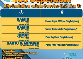 Liburan Idul Fitri, Polres Pangkalpinang Layani Vaksin di 4 Tempat