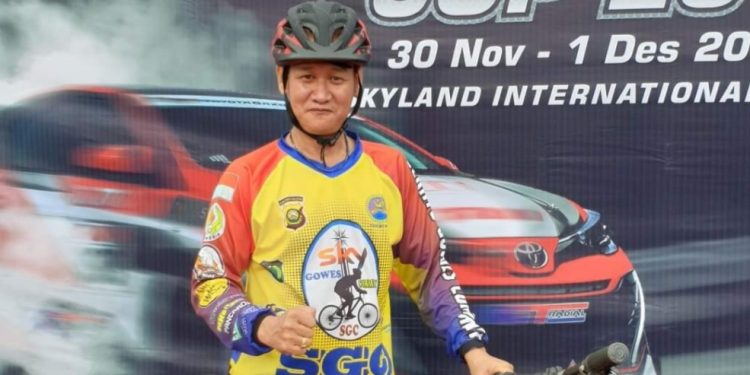 Djonny Aking Patut Diacungi Jempol, Harumkan Nama ISSI Muba Usai Raih Juara di MTB XCO Jambi