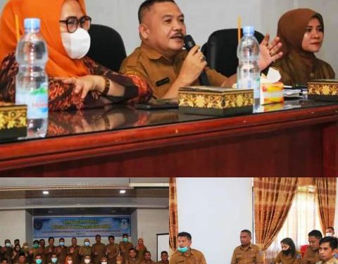 Wakili Bupati, Sekda Pemkab Labuhanbatu  Buka Bimtek Penguatan Konvensi Hak Anak
