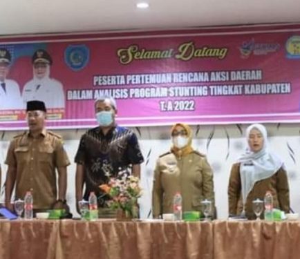 Wakil Bupati Membuka Rencana Aksi Pencegahan Stunting Tingkat Kabupaten Labuhanbatu