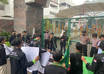 Aliansi Pemuda Dan Mahasiswa Muba,Geruduk Kantor Kejagung RI