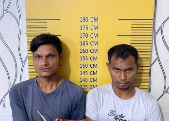 Dua Pemuda Transaksi Narkoba di Pinggir Jalan di Tangkap Satresnarkoba Polres Langsa