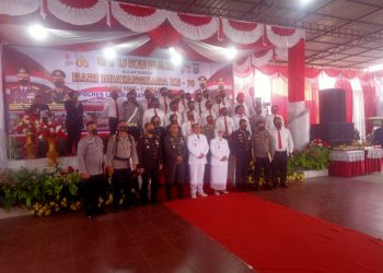 Bupati dan Wakil Bupati Labuhanbau Menghadiri Acara Syukuran HUT Bhayangkara ke – 76, Polri Tetap Jaya dalam Mengemban Tugasnya