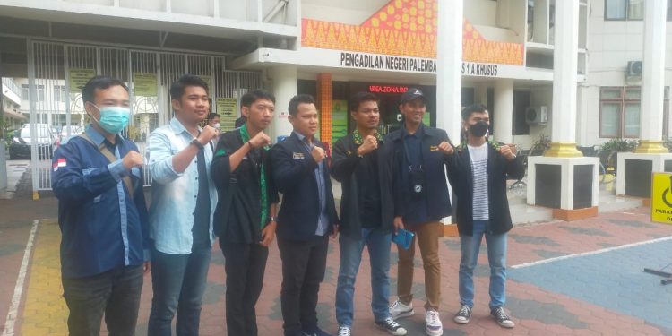 Aliansi Pemuda dan Mahasiswa Muba Minta KPK Tetapkan TSK Nama – nama Yang Disebut Dalam Fakta Persidangan