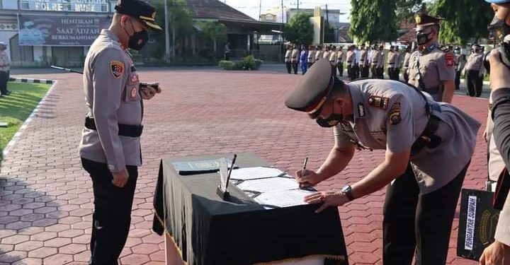 AKP Suvenfri Resmi Jabat Kapolsek Sekayu