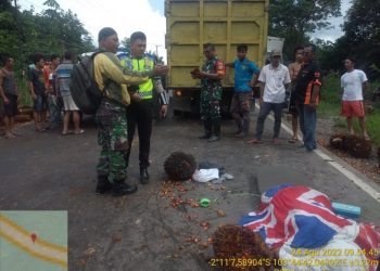 Dua Kendaraan Tabrakan, Satu Meninggal, Satu Luka Ringan
