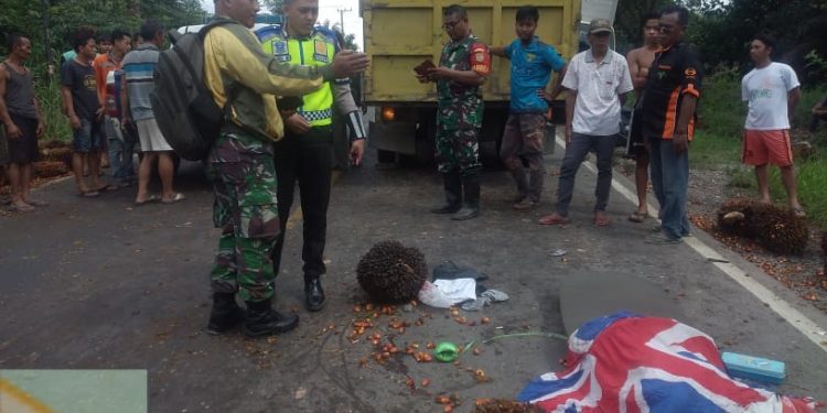 Dua Kendaraan Tabrakan, Satu Meninggal, Satu Luka Ringan