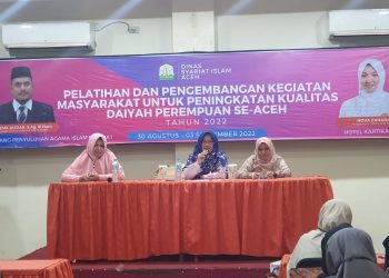 Pelatihan  Dan Pengembangan kegiatan   Masyarakat Untuk Peningkatan Kwalitas Daiyah Perempuan se Aceh