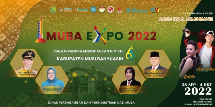 Muba Expo 2022, Dihibur Artis Hingga Diramaikan Ratusan Tenant UMKM, Digelar 28 September – 4 Oktober di Terminal Randik Sekayu
