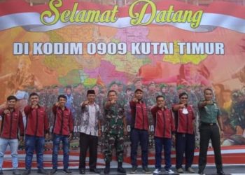 DPC.Himpunan Masyarakat Karo Indonesia (HMKI) Lakukan Silaturahmi ke Makodim 0909/Kutim, Dan Bakesbangpol