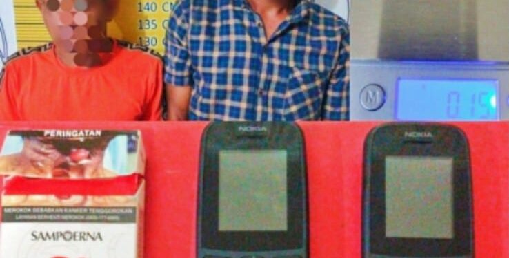Sat Resnarkoba Polres Langsa Membekuk Dua Orang Pengedar Sabu-Sabu