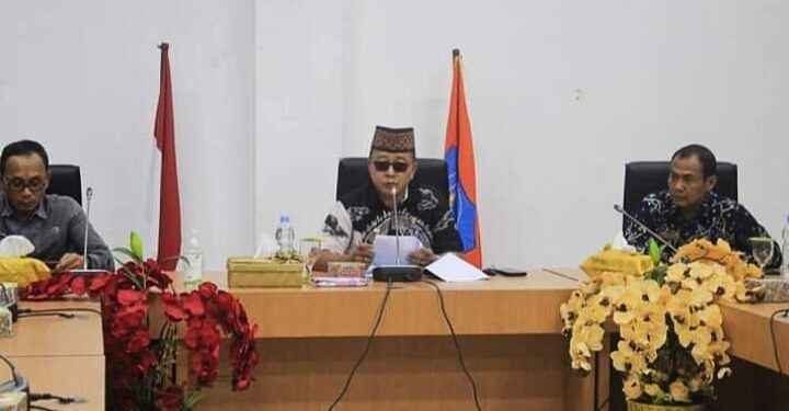 Asisten II Drs. Ikramsyah Putra, MM Pimpin Rapat Evaluasi P3DN