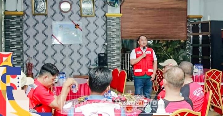 Melepas 30  Relawan dan Diberangkatkan  Bupati Labuhanbatu