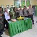 Kapolsek dan Camat Gunung Tabur Mengucapkan,  Dirgahayu TNI  Yang Ke-77  Pada Danramil 0902 Kapten Arm Rustan.A