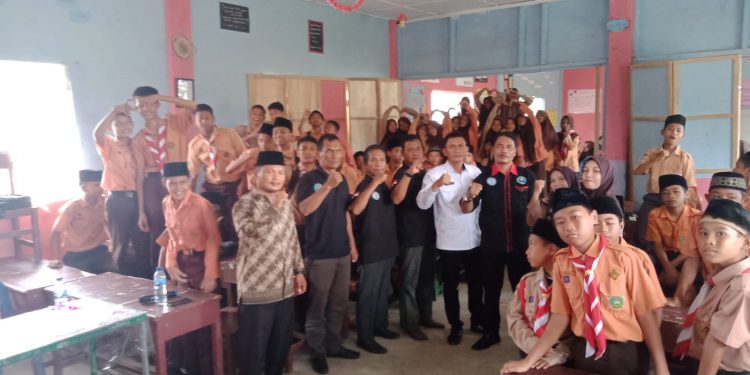 GANN Labuhanbatu Bersama Mts Al – Fauzan Aek Paing Lakukan Sosialisasi P4GN, Terus Ingatkan Pelajar Bahaya Narkoba