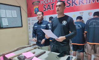 Personil Satreskrim Polres Labuhanbatu Bekuk Lima Pelaku Pengeroyokan Yang Membuat Korban Meninggal Dunia