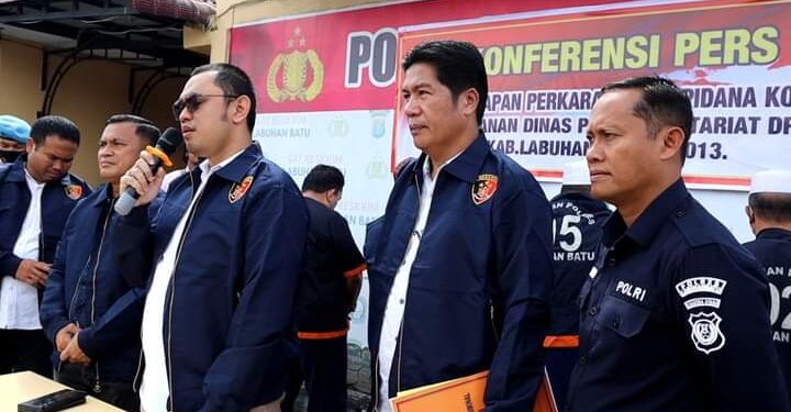 Perjalanan Dinas Fiktip, Polres Labuhanbatu Tahan Para Pelaku