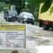 Seperti Kubangan Kerbau, Kontraktor Proyek Terlantarkan Peningkatan Jalan GuntingSsaga Teluk Binje