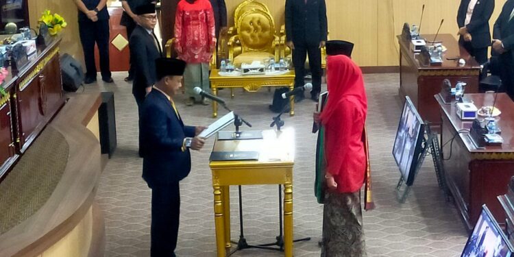 Setelah 11 Bulan Kosong 1 Kursi DPRD Muba Fraksi PDIP Kini Terisi Kembali